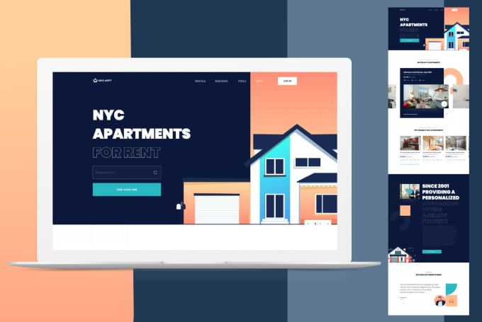 create a responsive website and web page design in 15 hours