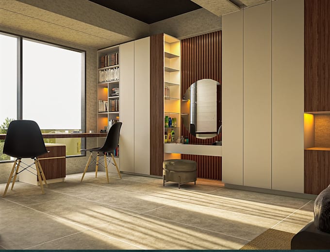 create photorealistic 3d interior renderings and walkthrough animations
