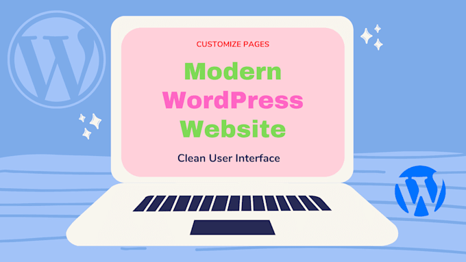create a modern wordpress website
