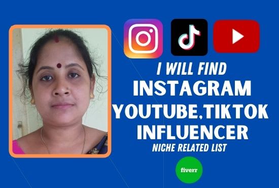find the best instagram and tik tok influencers