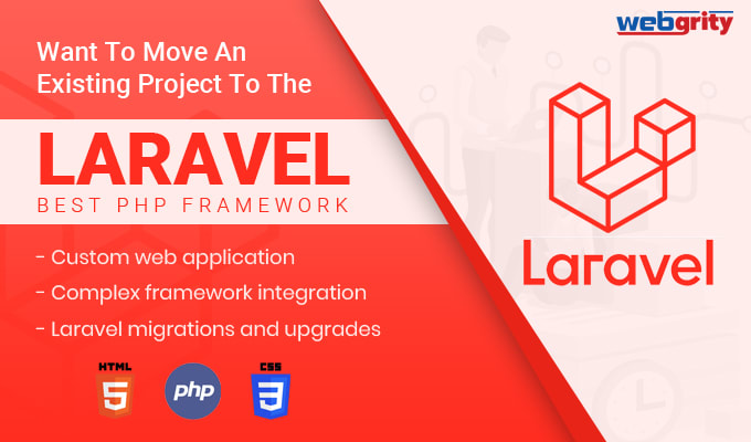Develop advanced web applications using laravel php framework by ...