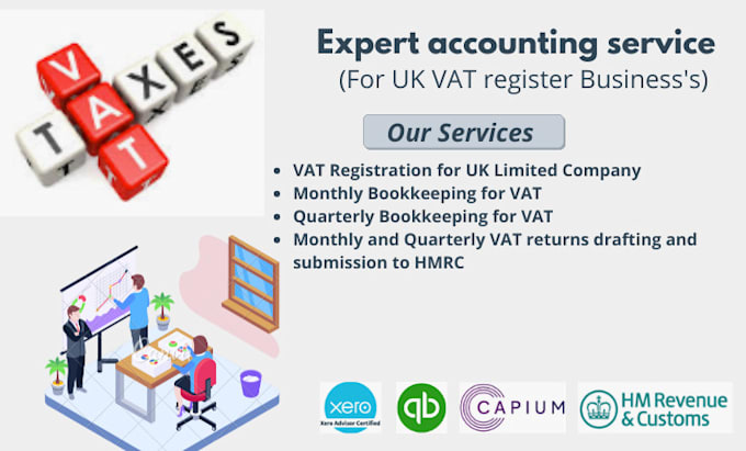 vat registration, vat calculation and vat filling for UK ltd