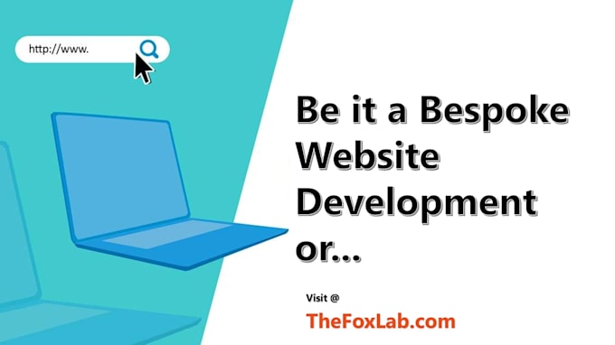 develop a bespoke website with an admin panel