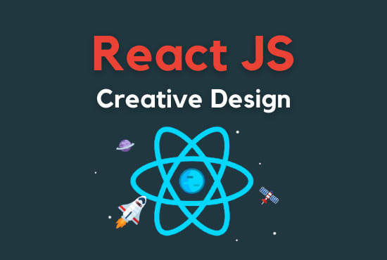 create reactjs website, react landing page or react frontend