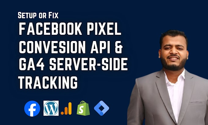 setup or fix facebook pixel conversion API, ga4 ecommerce server side tracking