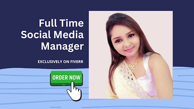 manage your social media accounts for a month