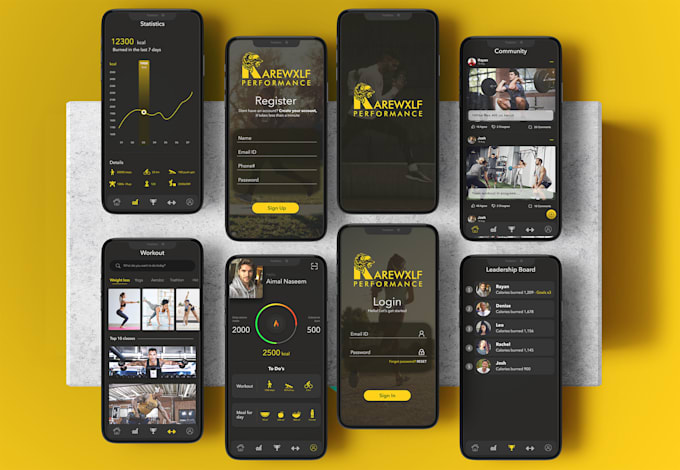 do ui ux design for web design and mobile app design