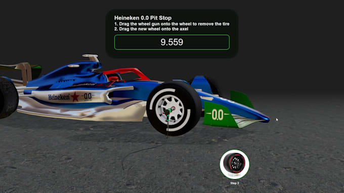 create a dynamic 3d interactive web animation