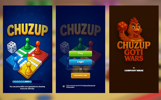 design 2d, 3d both games UI for mobile, PC and console