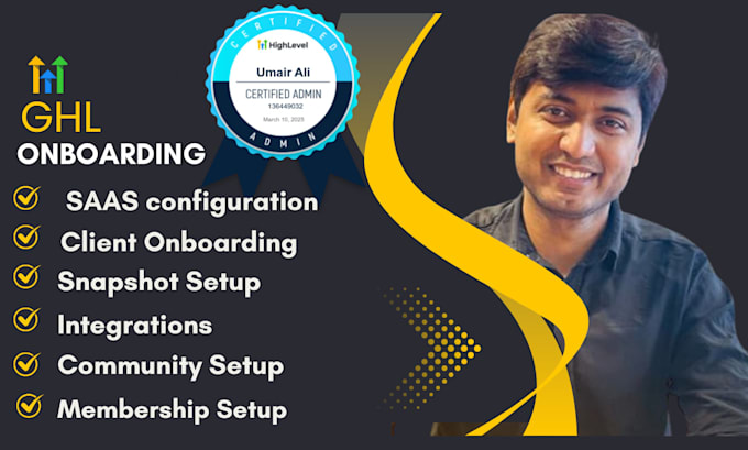 create gohighlevel client onboarding and automation