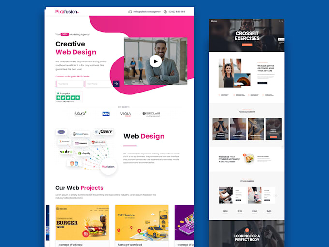Design wireframes, prototypes, mockups and ui ux design by Branding ...