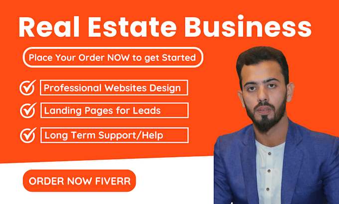 design a high converting cash offer real estate landing page or investor website