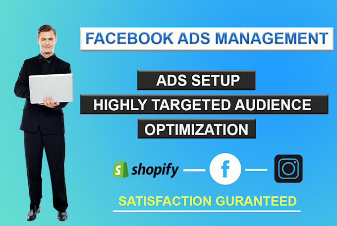 be your facebook ads manager to run fb ads campaign