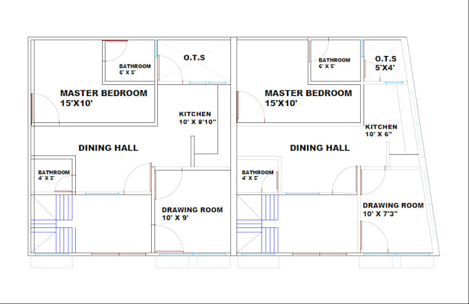 make professional 2d and 3d architectural cad drawings and project modeling