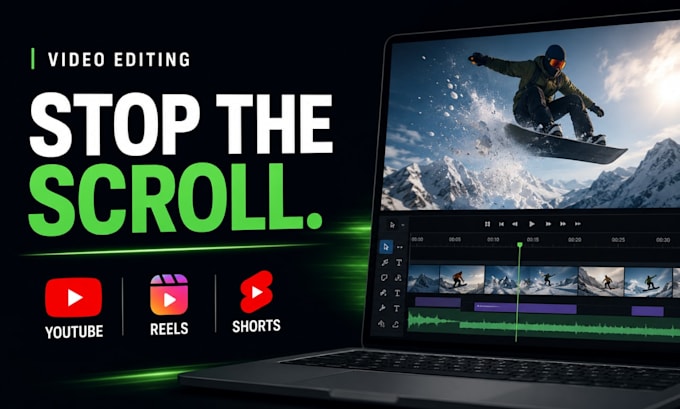 edit youtube video editing, travel, vlog, real estate