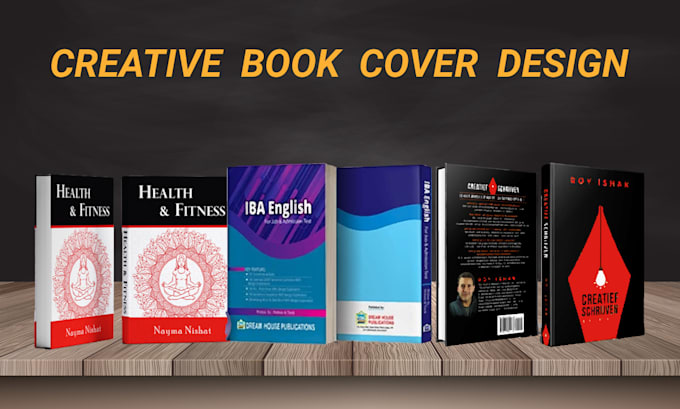do creative ebook KDP kindle book cover design