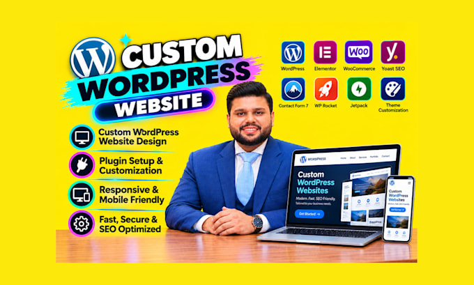 create a wordpress website