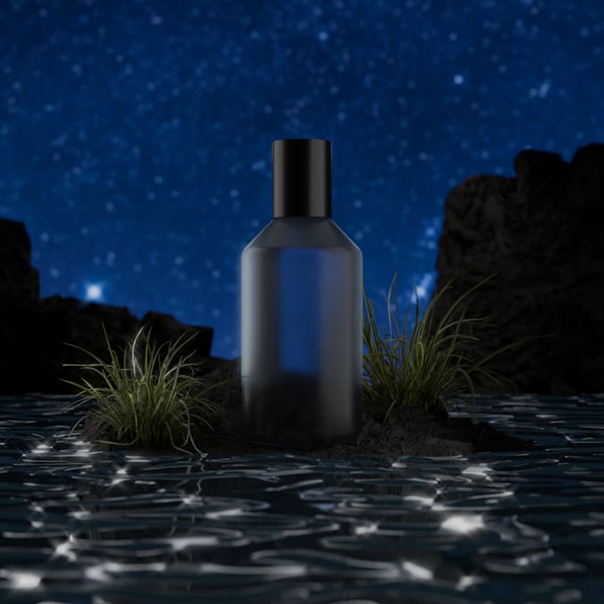 make realistic 3d product image and animation video