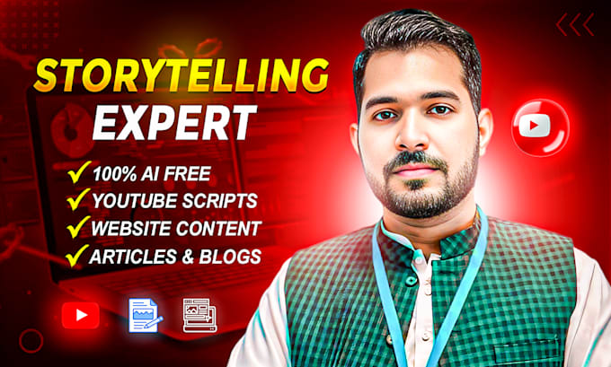 be your storyteller and write about us, bios and website content