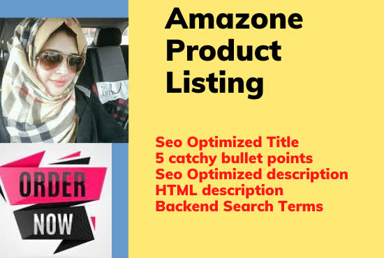 write a professional  product listing and description
