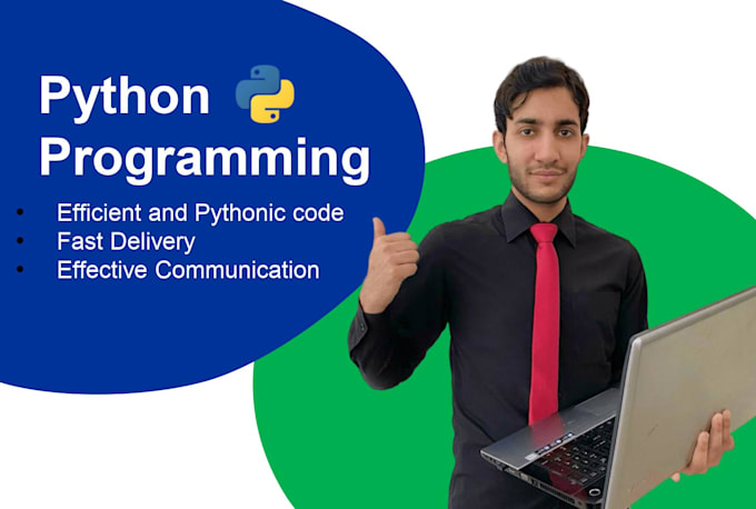 Do python development and debugging services by Azzammasood | Fiverr