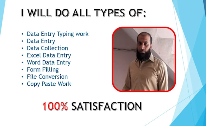 do data entry  copy paste  and typing work