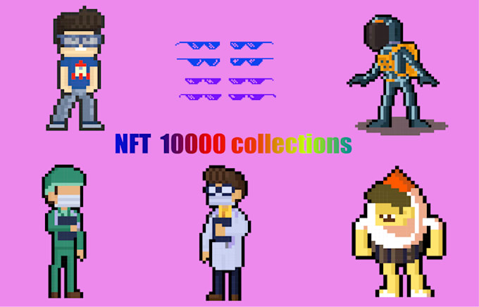 create pixel art logo, gaming characters, and 8bit icons