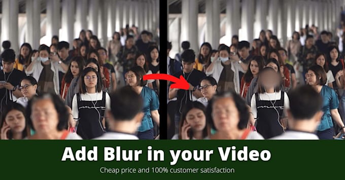 blur faces and any otherthings in your video