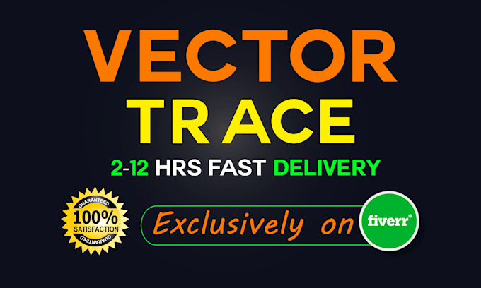 vector tracing, vectorize, redraw or convert logo to vector