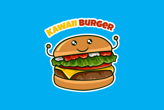 create cute character cartoon using adobe illustrator