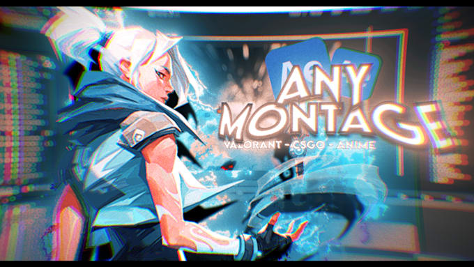make professional anime edit and amv for u