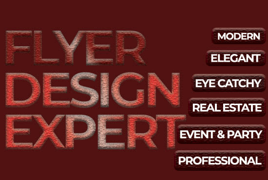 be your flyer design expert