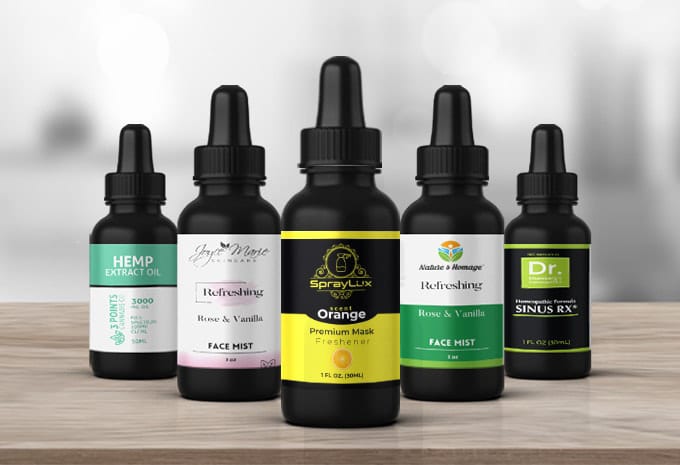 design premium product label, cbd label, bottle label, and packaging design