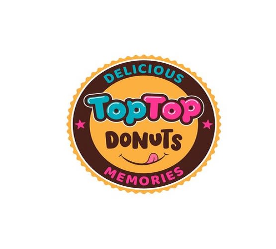 design a trend logo for a cool dontuts franchise concept from cologne