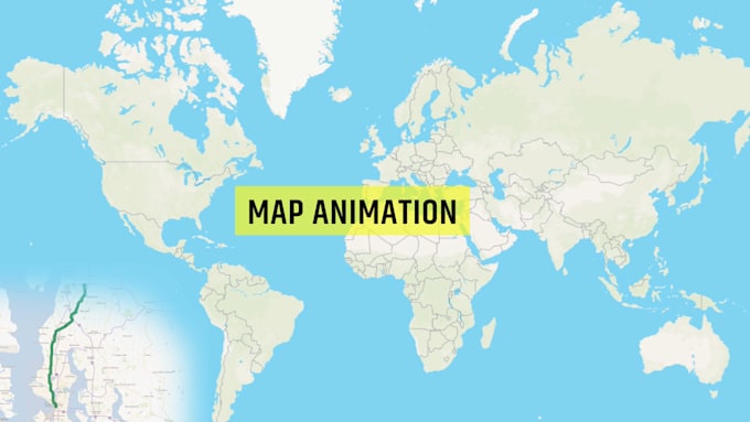 Make map animation explainer videos by Mnhemant | Fiverr