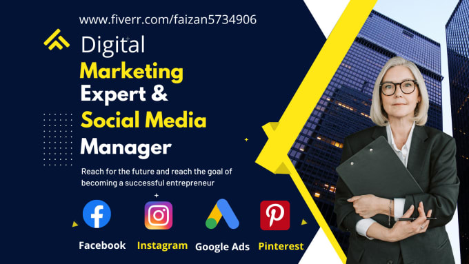 be your digital marketing and social media marketing manager