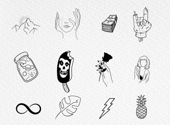 Tattoo Design PNG Transparent Images Free Download | Vector Files | Pngtree