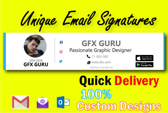 design cool email signatures
