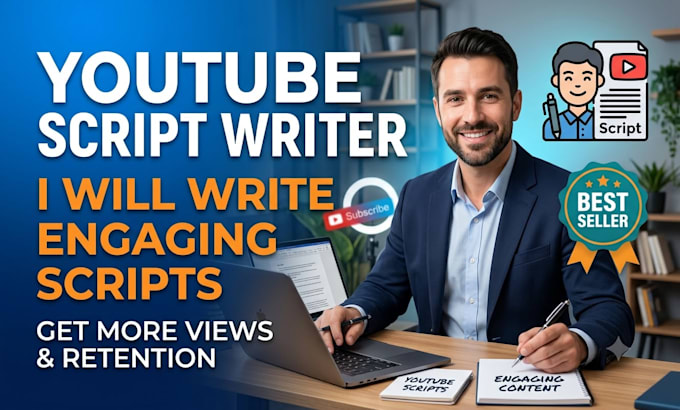 write engaging youtube video scripts for high retention