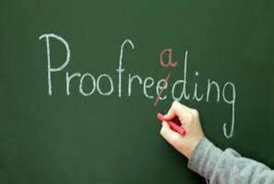 proofread your content to make sure there are no mistakes