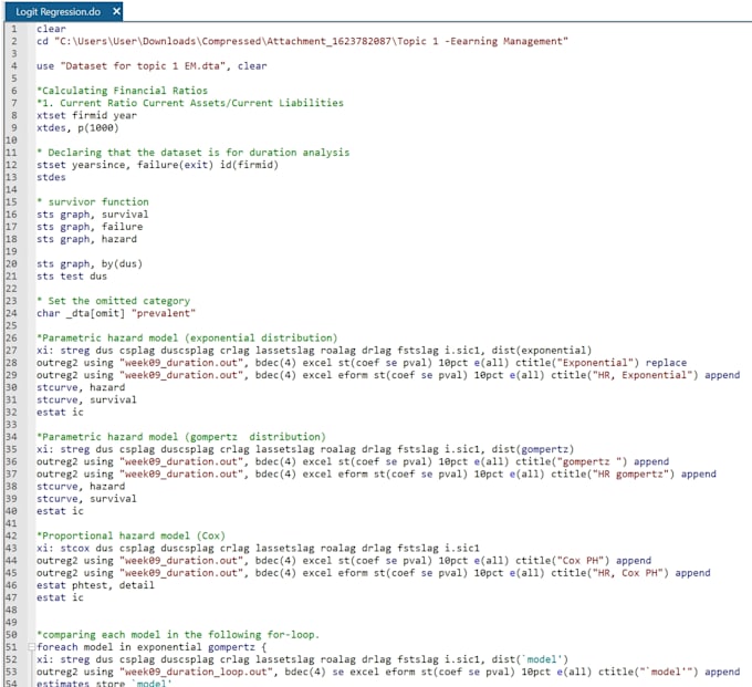 Help with data analysis and interpretation in spss,r,stata by Prof ...