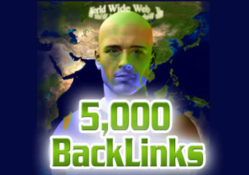 create 5,000 backlinks to your site with one anchor text