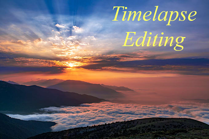 create timelapse video from image sequence