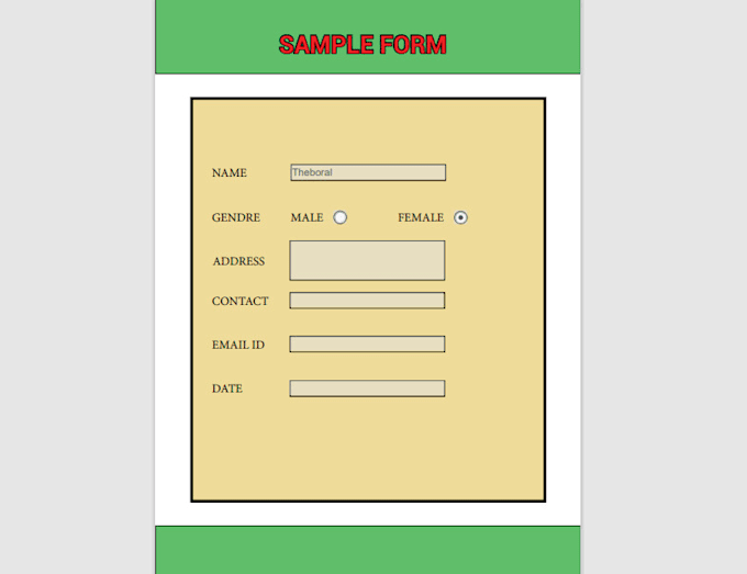 Create fillable pdf form by Theboral | Fiverr