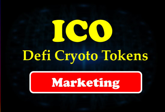 Hire a freelancer to marketing or promotion for ico crypto tokens and defi coins