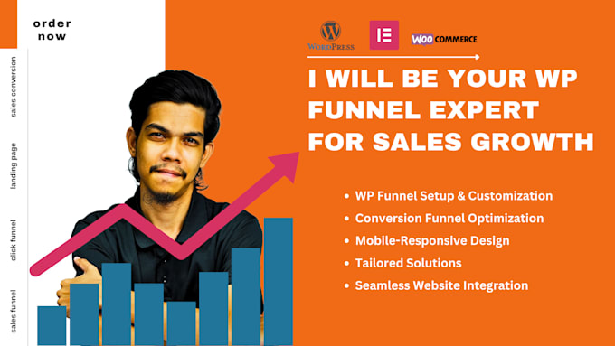 build and optimize high converting wordpress funnels for sales growth