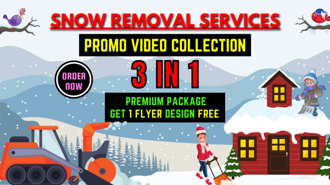 Do snow removal or snow clearing service promo video ads by Sahin79 | Fiverr