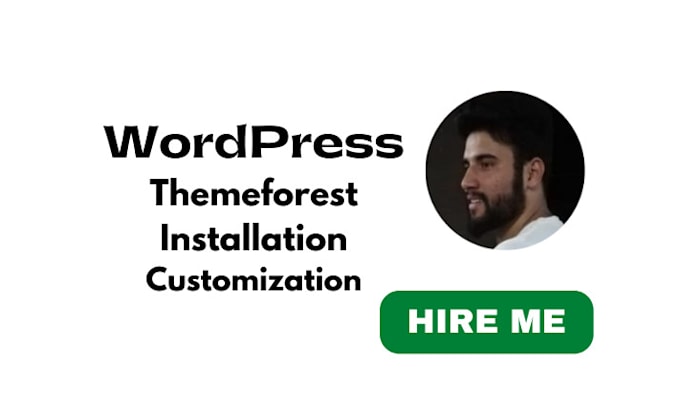 install, setup wordpress themeforest theme and customization