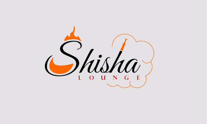 redesign edit logo, hookah ,bar, smoke