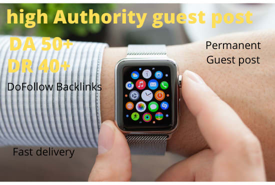 publish guest post on smart watches